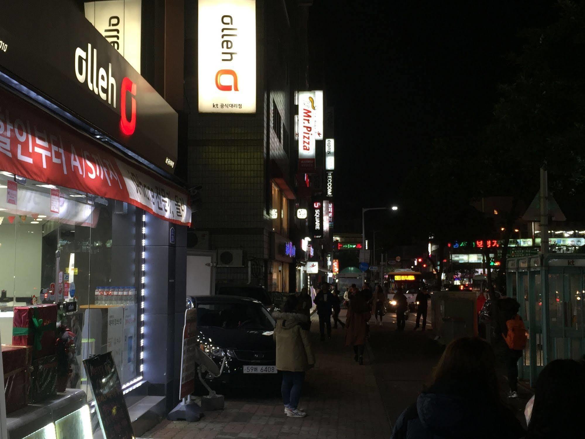 Backpackers In Jeju City Center Exteriér fotografie